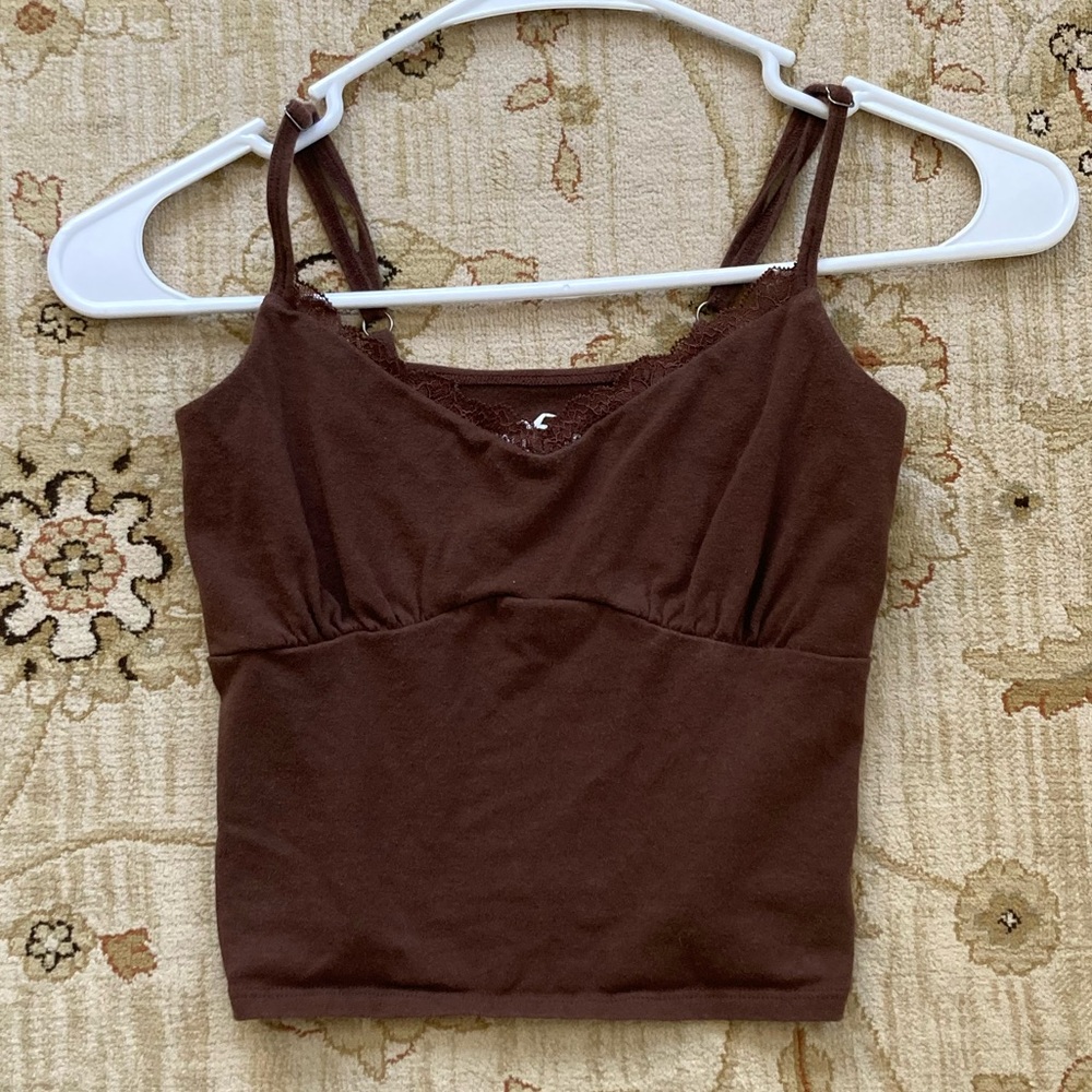 Brown Women's Camisole Top